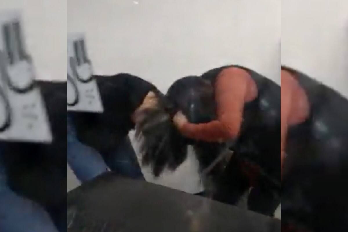 Pelea en Metro de CDMX.