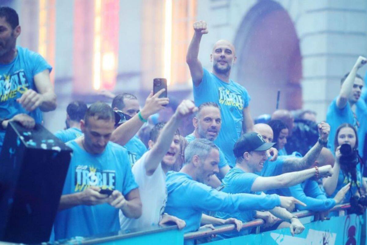 Pep Guardiola tuvo un noble gesto con los empleados del Manchester City. (pepteam)
