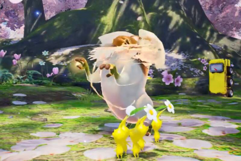 El Pikmin amarillo es resistente a la electricidad.