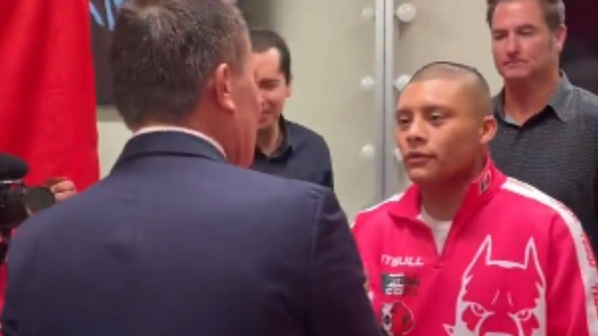 La respuesta de ‘Pitbull’ Cruz que sorprendió a JC Chávez: “La suerte es para los pen... que no se preparan”