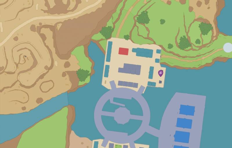 Esta es la ubicación en el mapa de la MT161, Espacio Raro.