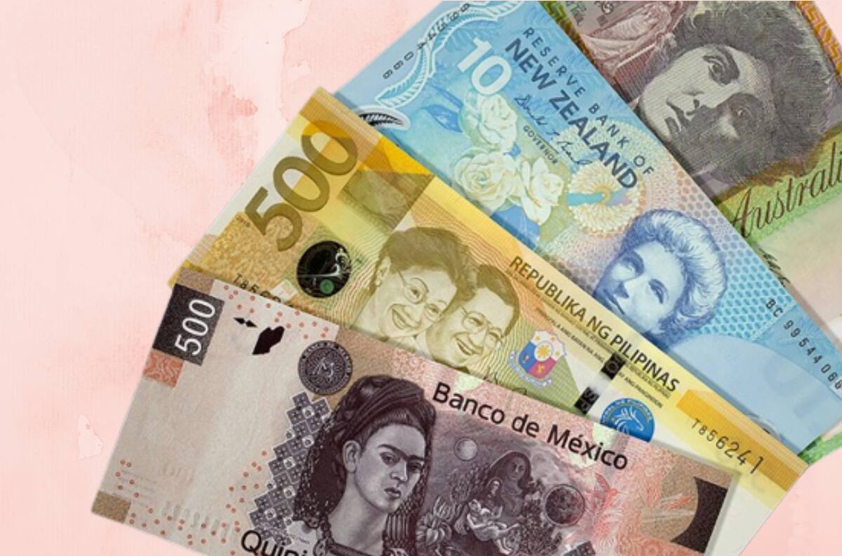 Quiénes fueron las primeras mujeres en aparecer en un billete