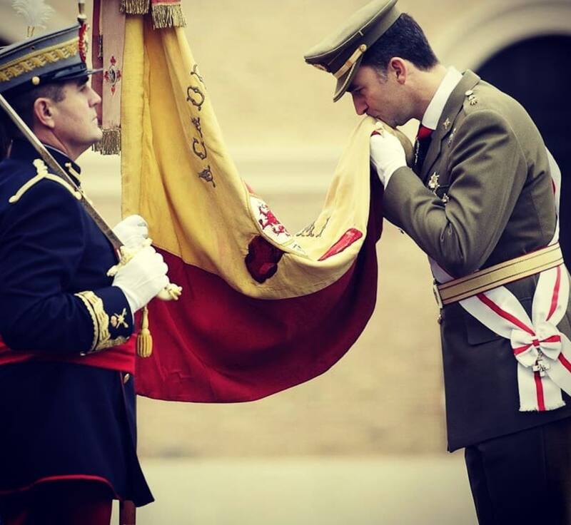 Este será el uniforme que recibirá en la Academia General Militar de Zaragoza.
