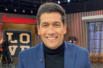 A días de sufrir grave accidente: Así fue el regreso de Rafael Araneda a su programa en Estados Unidos