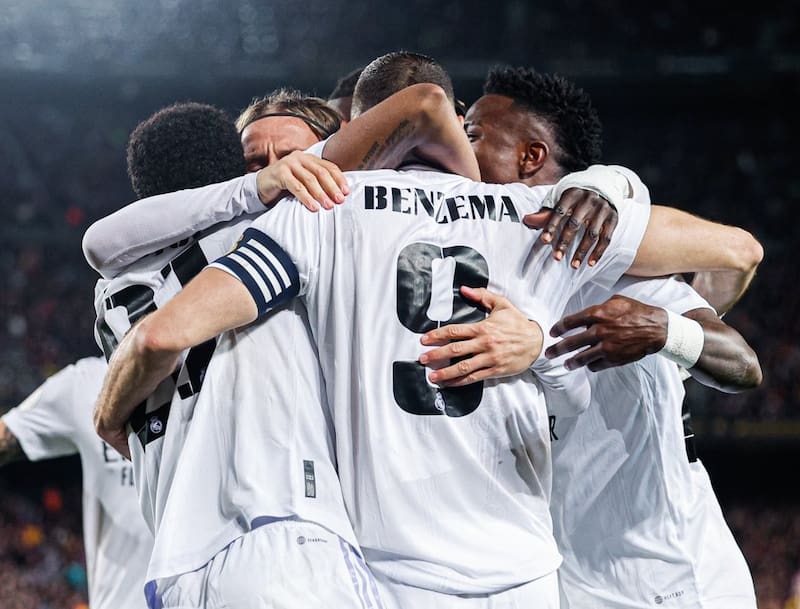 Los "Merengues" le dieron una paliza histórica al Barcelona en Copa del Rey.