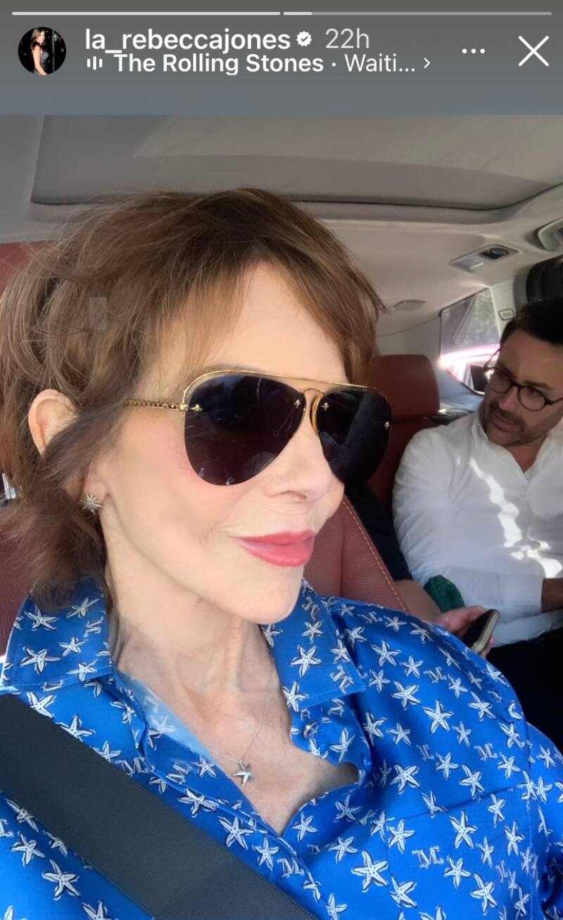 La actriz reaparece en redes sociales