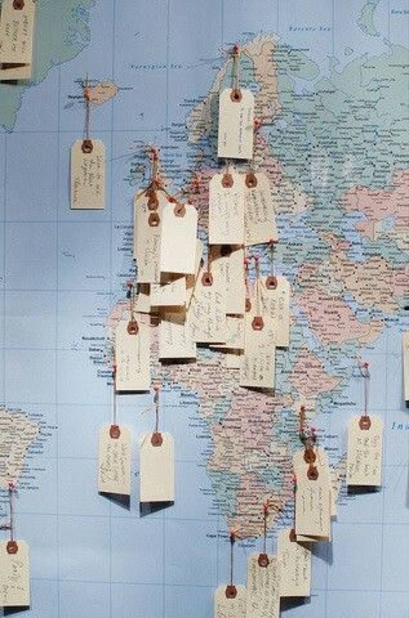 Para recordar los viajes en pareja