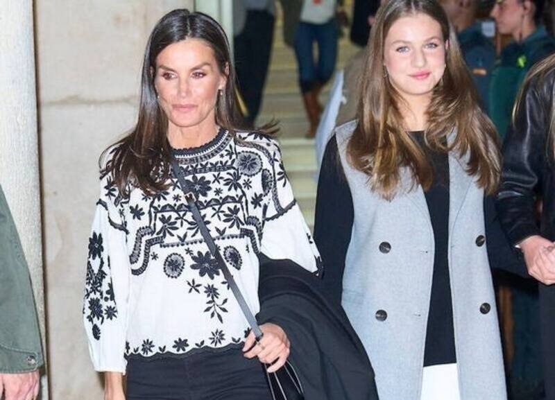 La monarca quiere que su hija sea una réplica de ella.- Créditos: Instagram