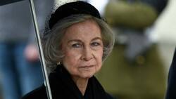 Reina Sofía de España rompe en llanto en medio de un acto público