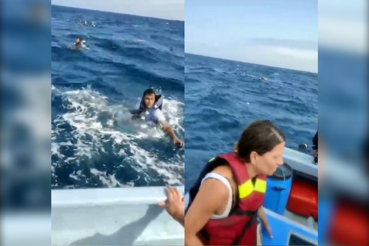 Así fue el rescate de los sobrevivientes al accidente en Parque Tayrona. Créditos: Captura video