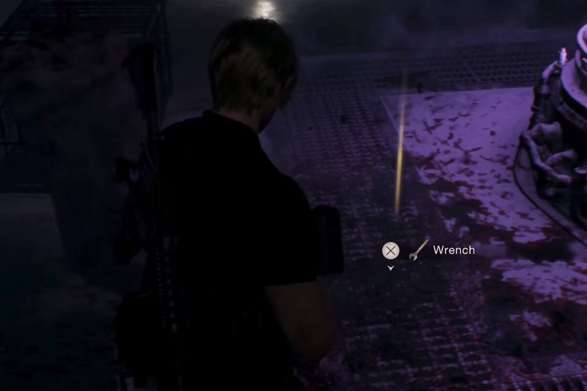 Necesitas la llave inglesa para salvar a Ashley. Créditos: Captura Resident Evil 4 Remake