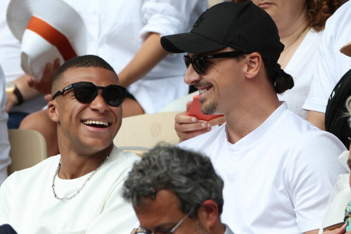 Kylian Mbappé y Zlatan Ibrahimovic vivieron especial encuentro en Francia