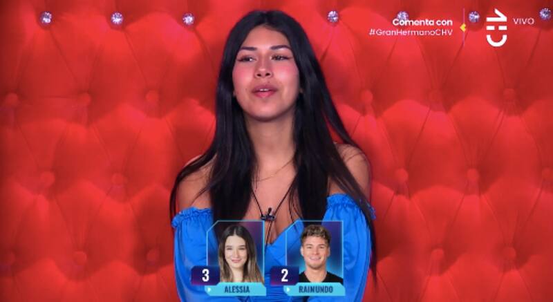 Scarlette Gálvez realizó la nominación espontánea. Foto: CHV.