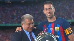 VIDEO | Las emocionantes despedidas del Camp Nou a Sergio Busquets y Jordi Alba
