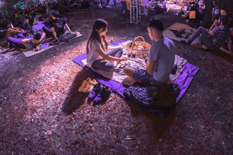 Picnic Nocturno Chapultepec.