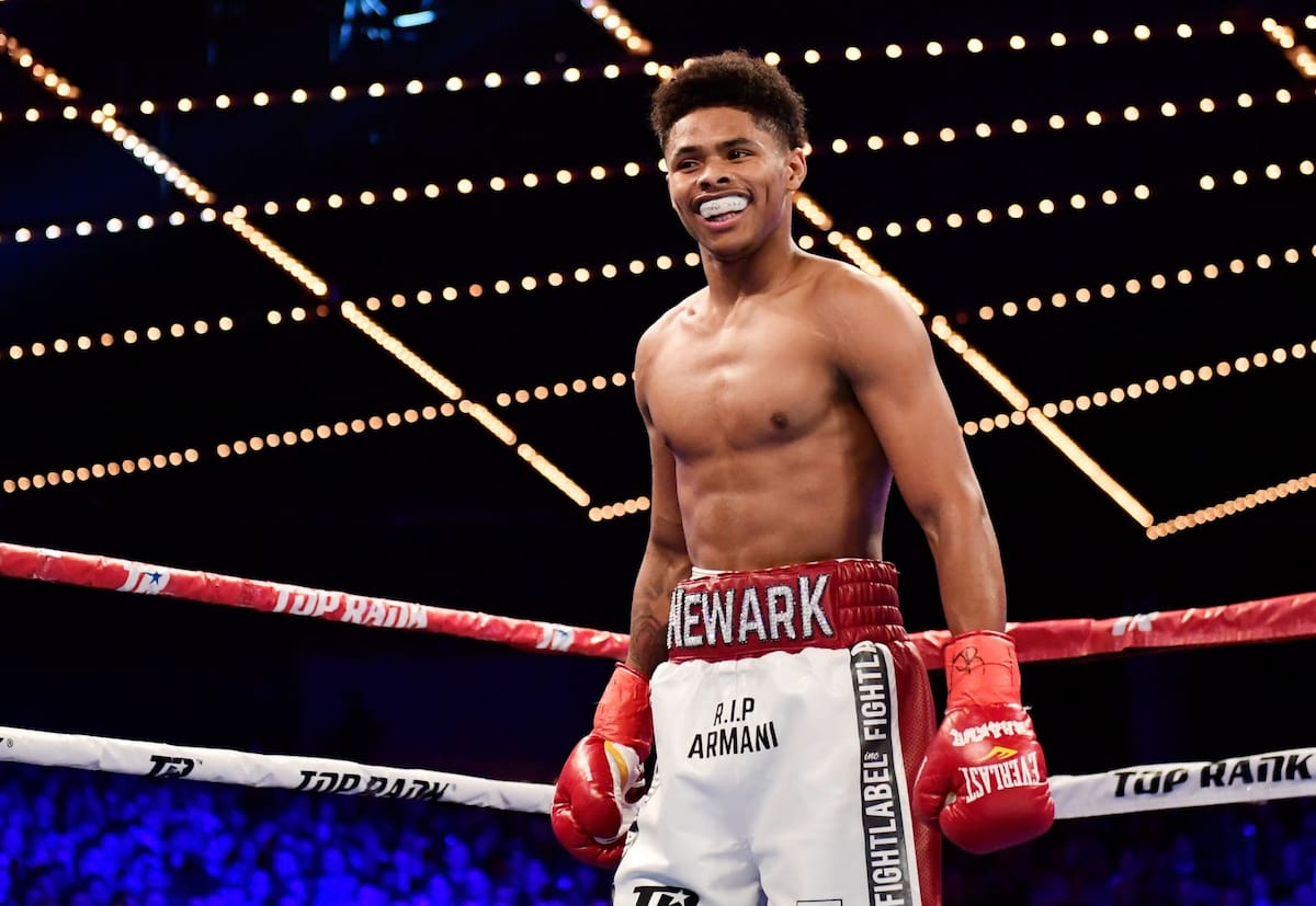 recientemente subió a 135 libras. (Boxing)