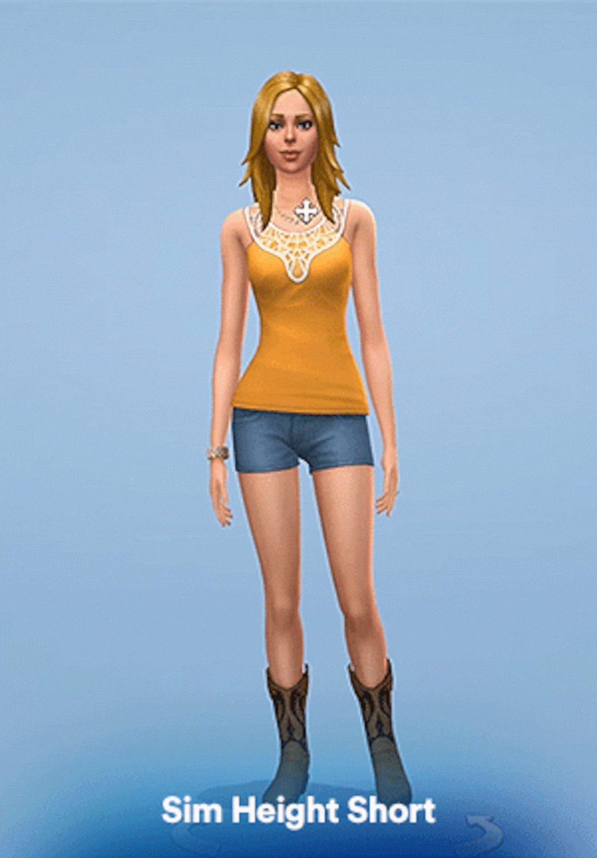 Al fin tus sims no serán todos del mismo tamaño. Créditos: luumia