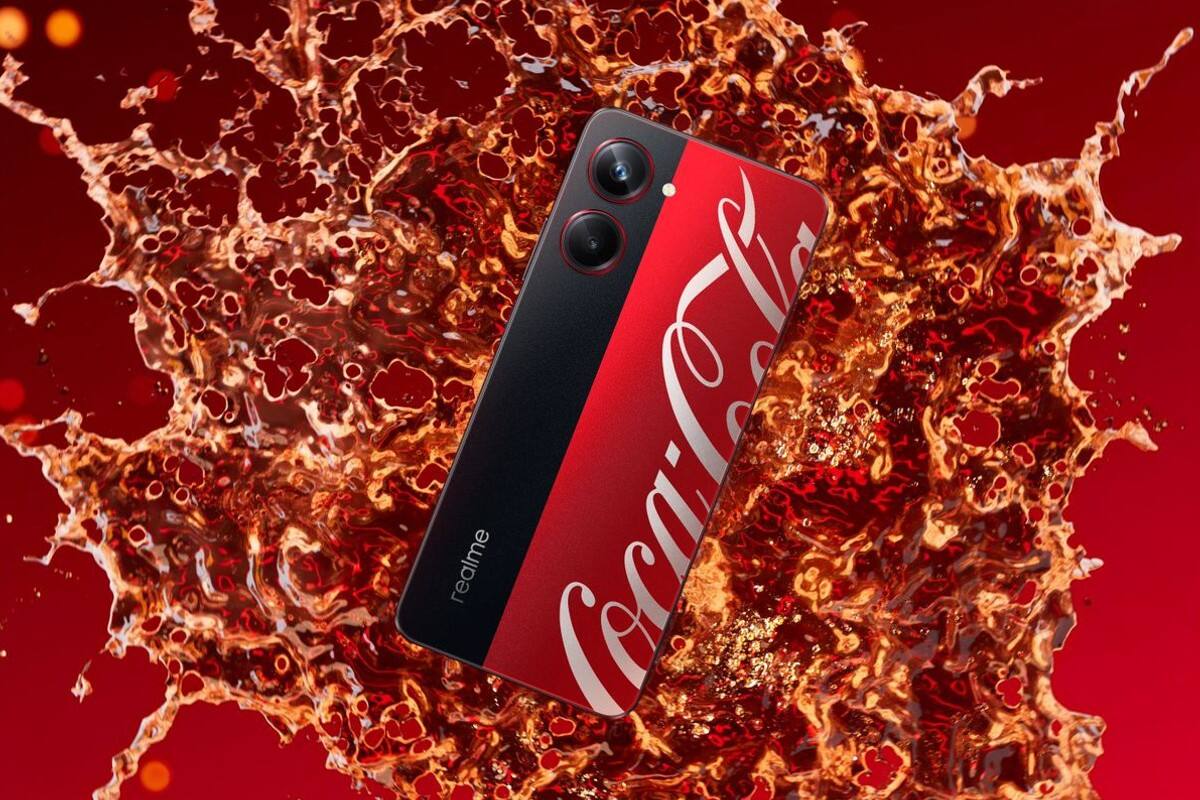 Así luce el nuevo celular de Coca Cola y Realme