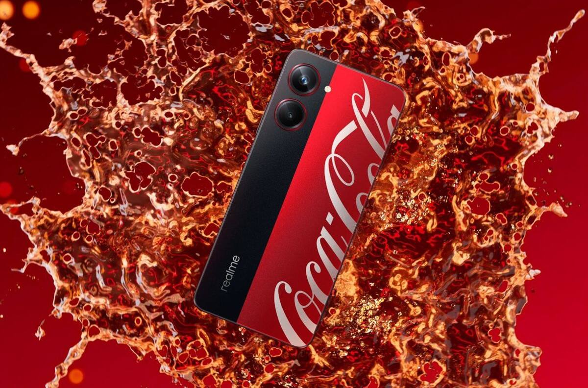 Coca-Cola ya tiene su Smartphone: Estas son las características y la apariencia del Realme 10 Pro 5G