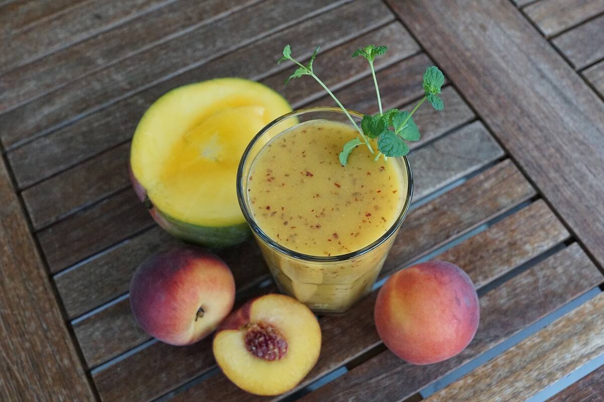 Los batidos son ideales por su combiación de agua o leche, fruta e hielo.