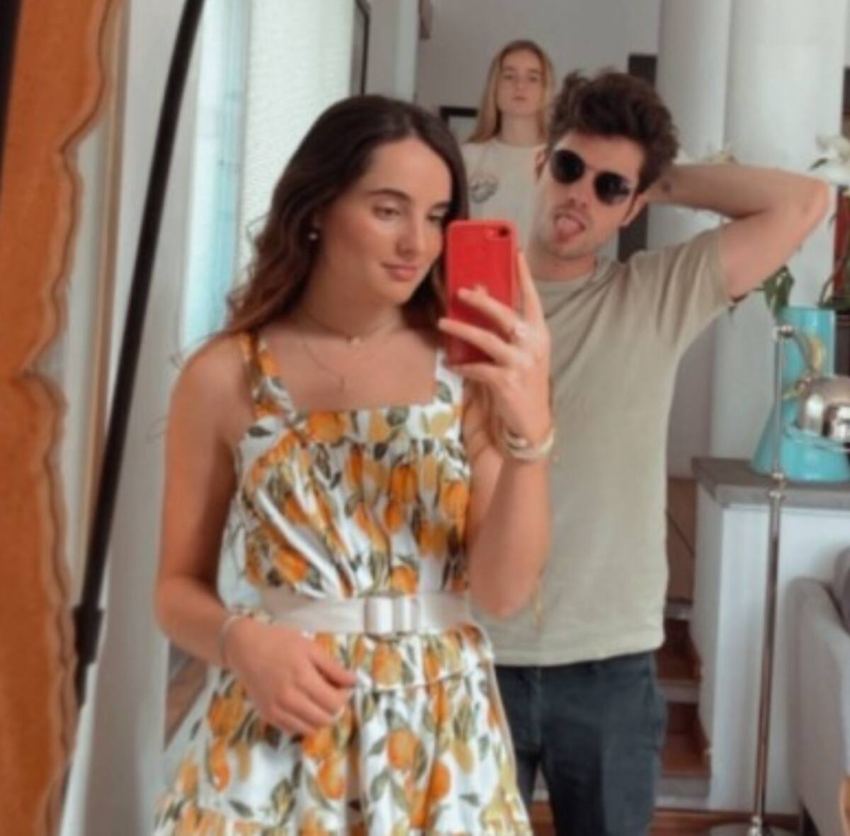 El hijo de la actriz, Nicolás Haza compartió unas fotos con sus primas