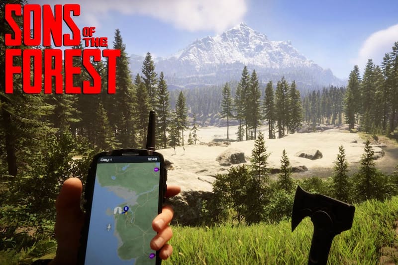 Para obtener la Rope Gun deberás adentrarte en lo profundo de una cueva. Créditos: Sons of the Forest.