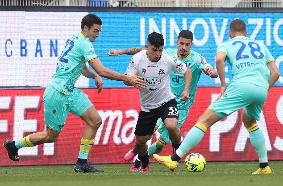 Definición por el descenso en la Serie A entre Spezia y Hellas Verona será a un partido