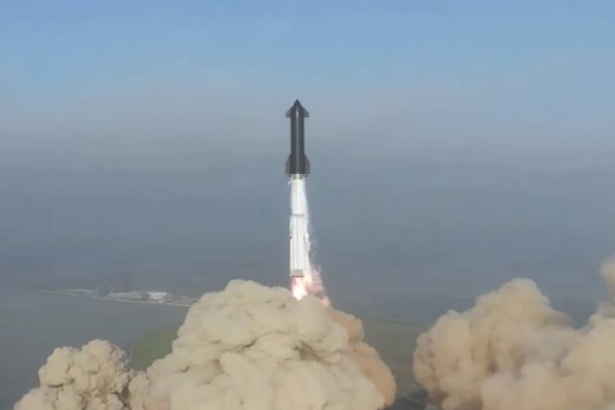 Starship explota en prueba de vuelo.