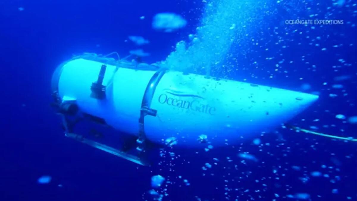 Confirmaron la muerte de los tripulantes del “submarino del Titanic”: Restos hallados son del sumergible