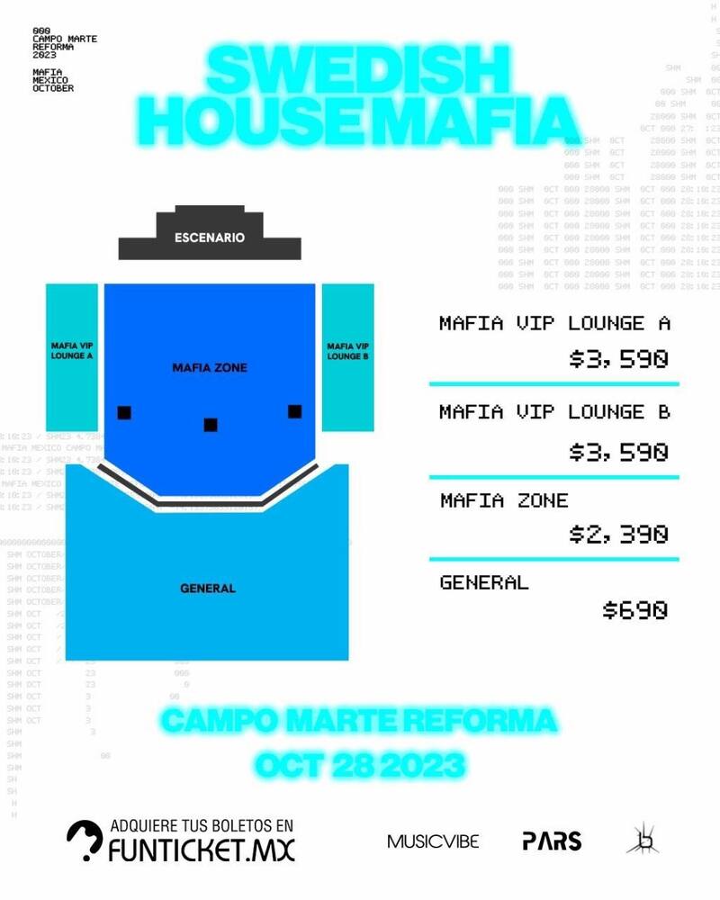 Swedish House Mafia en CDMX 2023