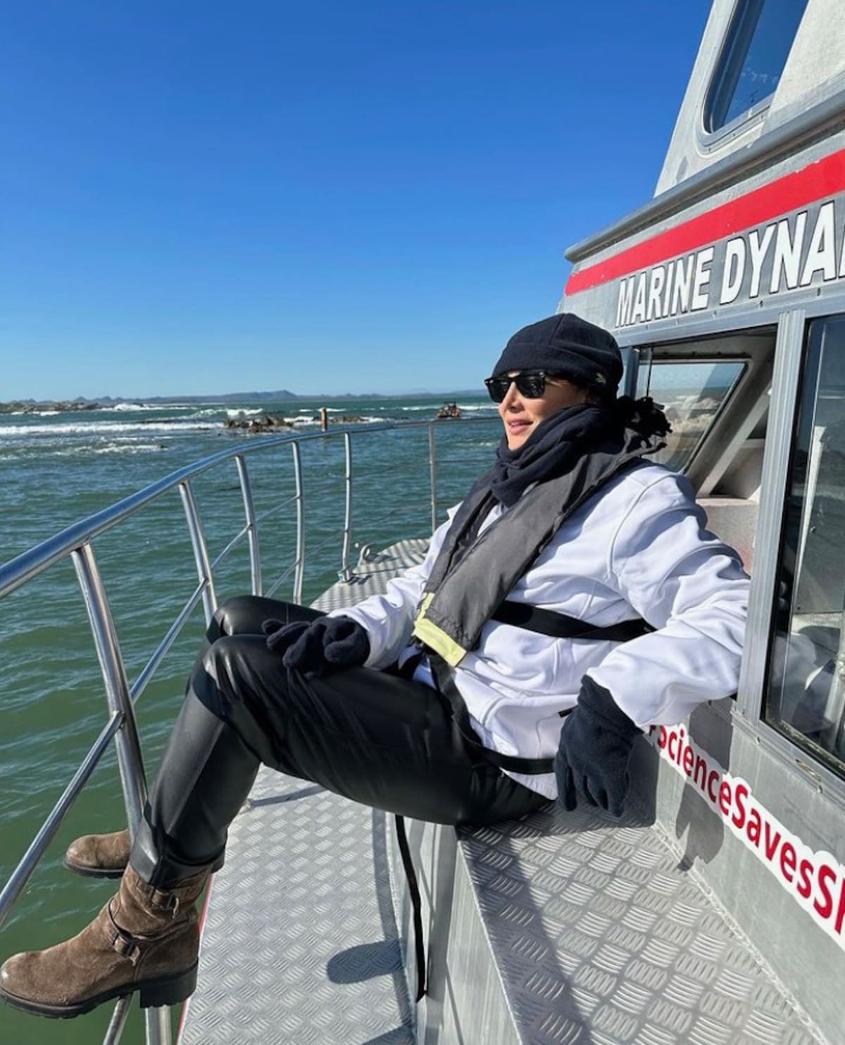 La pareja se encuentra de luna de miel