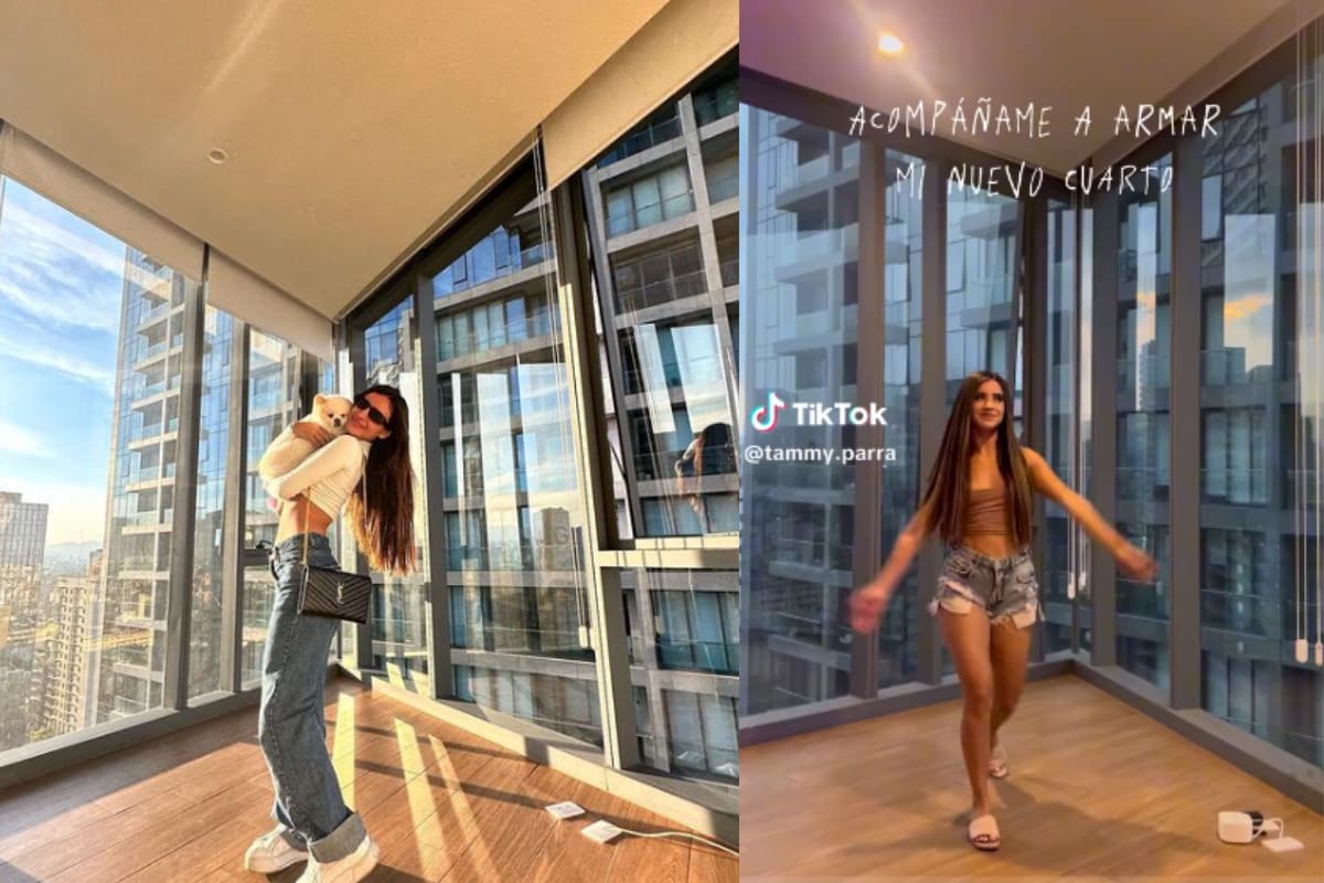 La influencer muestra su proceso de transformación y amuebla su nuevo cuarto.