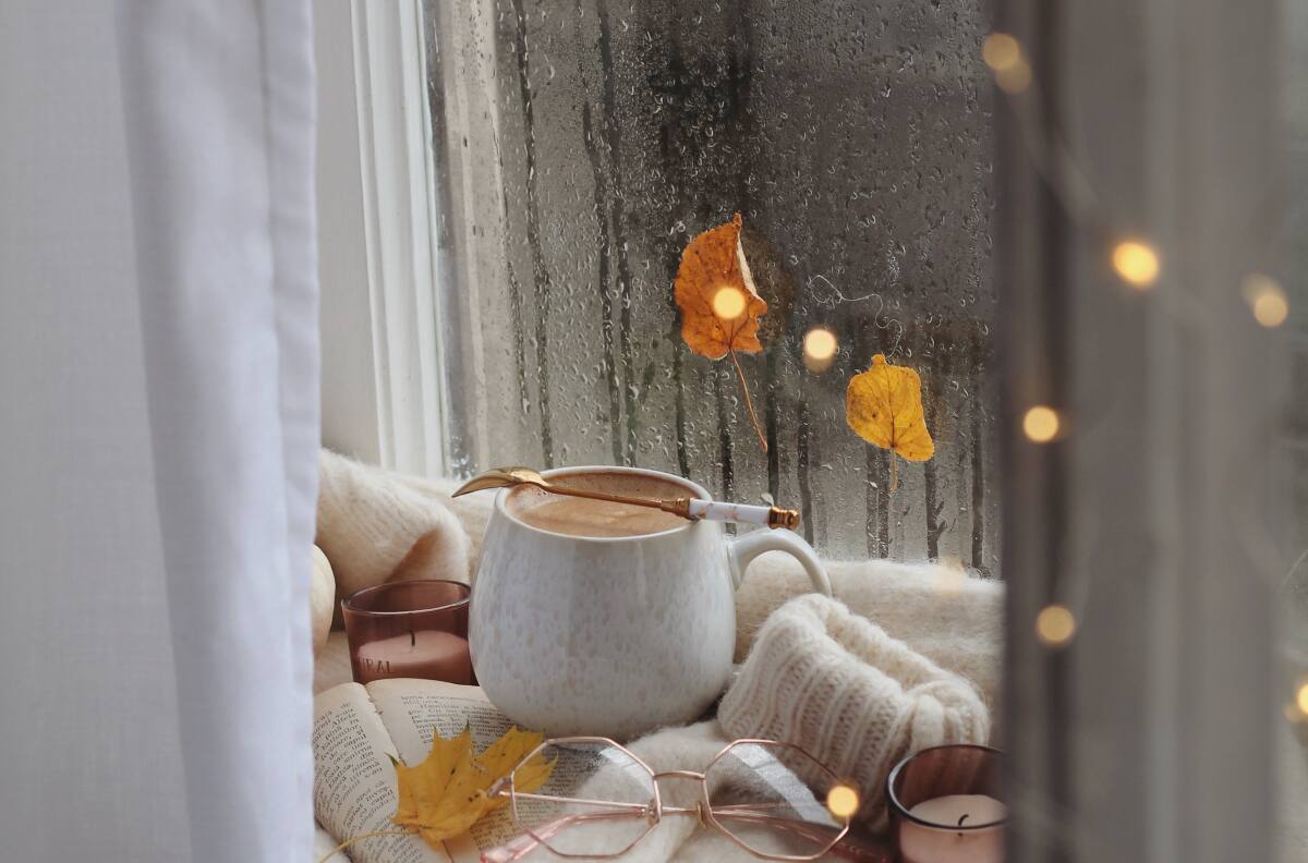 Aprovecha las tardes lluviosas para crear un ambiente ideal y relajante