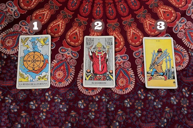 Estas son las cartas del Tarot dispuestas a guiar tu día.