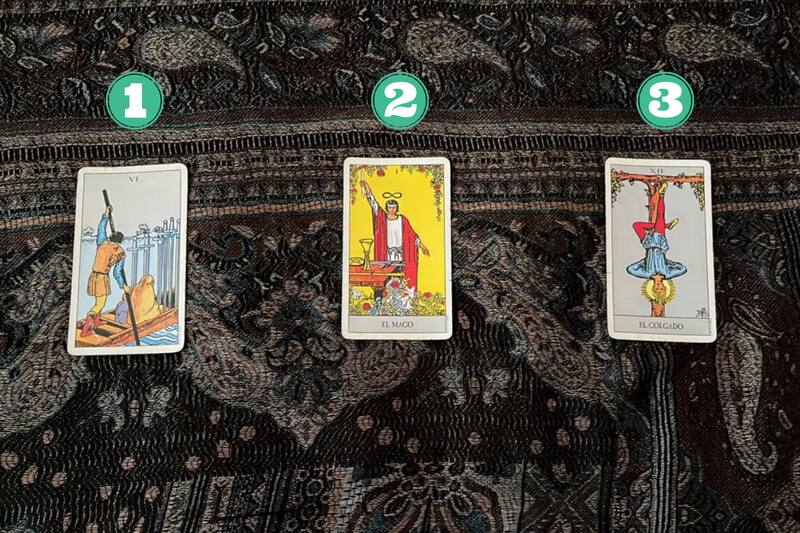 Estas son las cartas del Tarot dispuestas a aconsejar tu día.