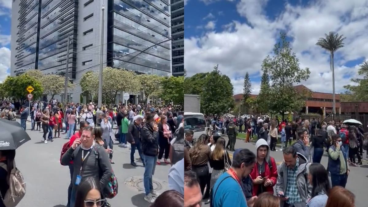 VIDEO | Temblor de 6.1 sacudió a Colombia: se sintió en Bogotá y otras ciudades