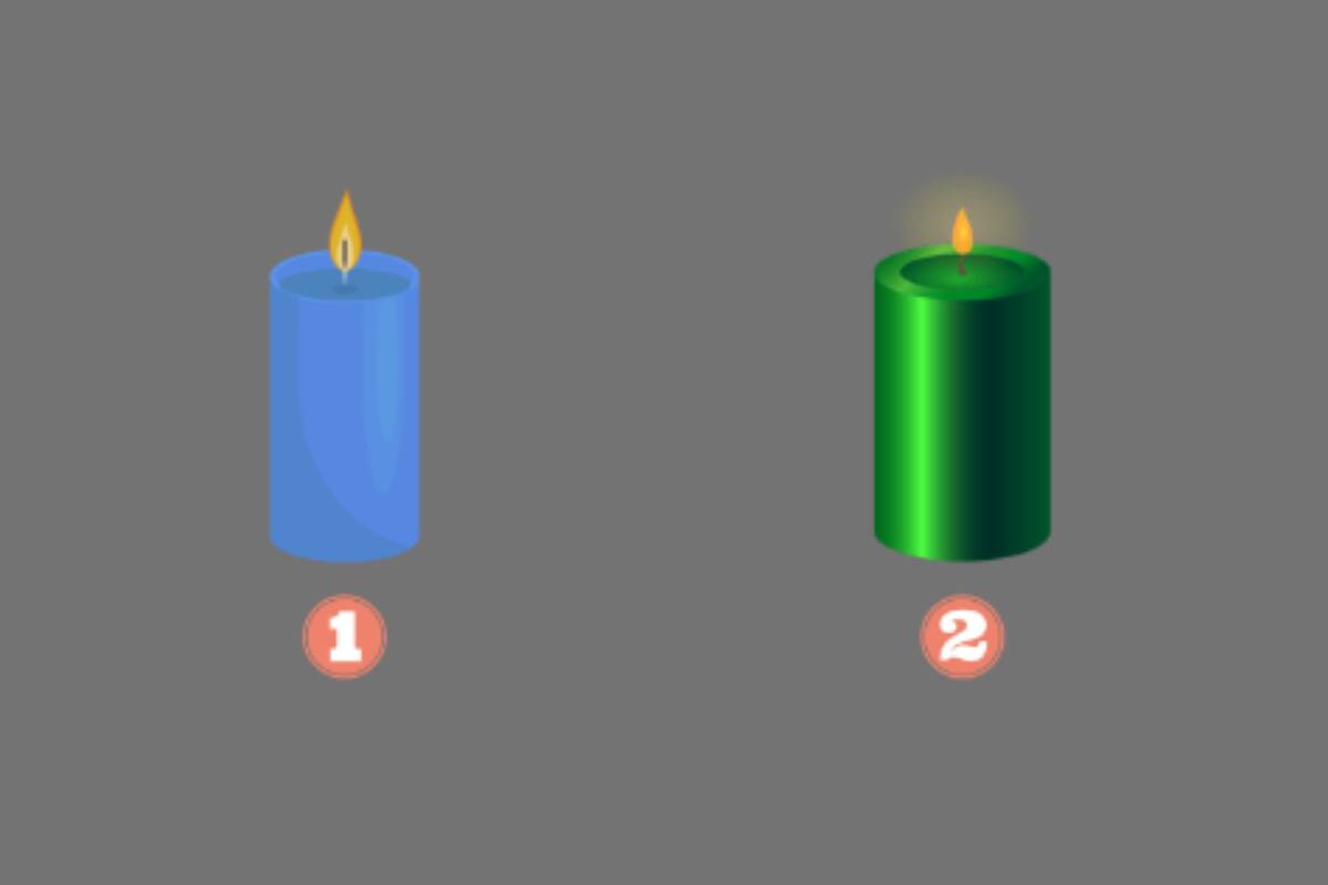 ¿Qué dice de ti la vela que más llama tu atención?