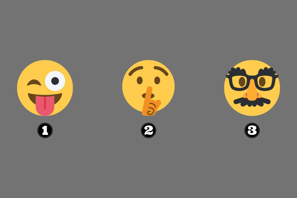 ¿Puedes guardar bien un secreto? El emoji que elijas te lo dirá.