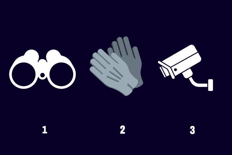 ¿Qué herramienta crees que sería la ideal para cumplir con la misión? Elige una y descubre tus dotes de espía.