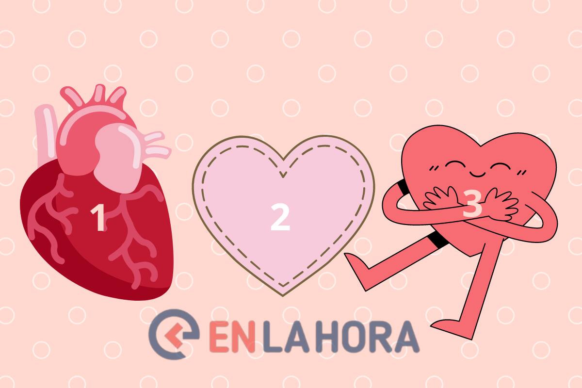 Es el momento de elegir tu corazón favorito y descubrir si eres una persona romántica