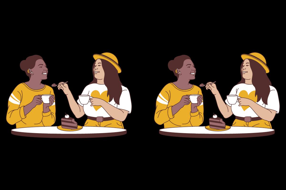¿Cuáles son las diferencias entre las dos ilustraciones?