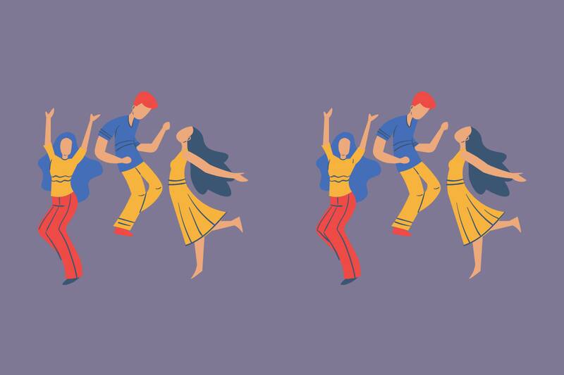 Observa la imagen y encuentra las 4 diferencias en poco tiempo.