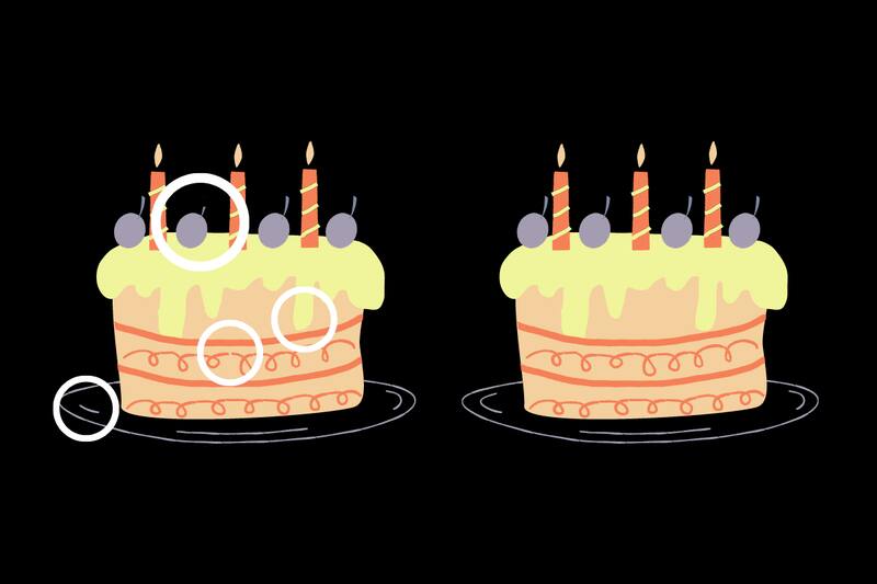 ¡Estas eran las diferencias!