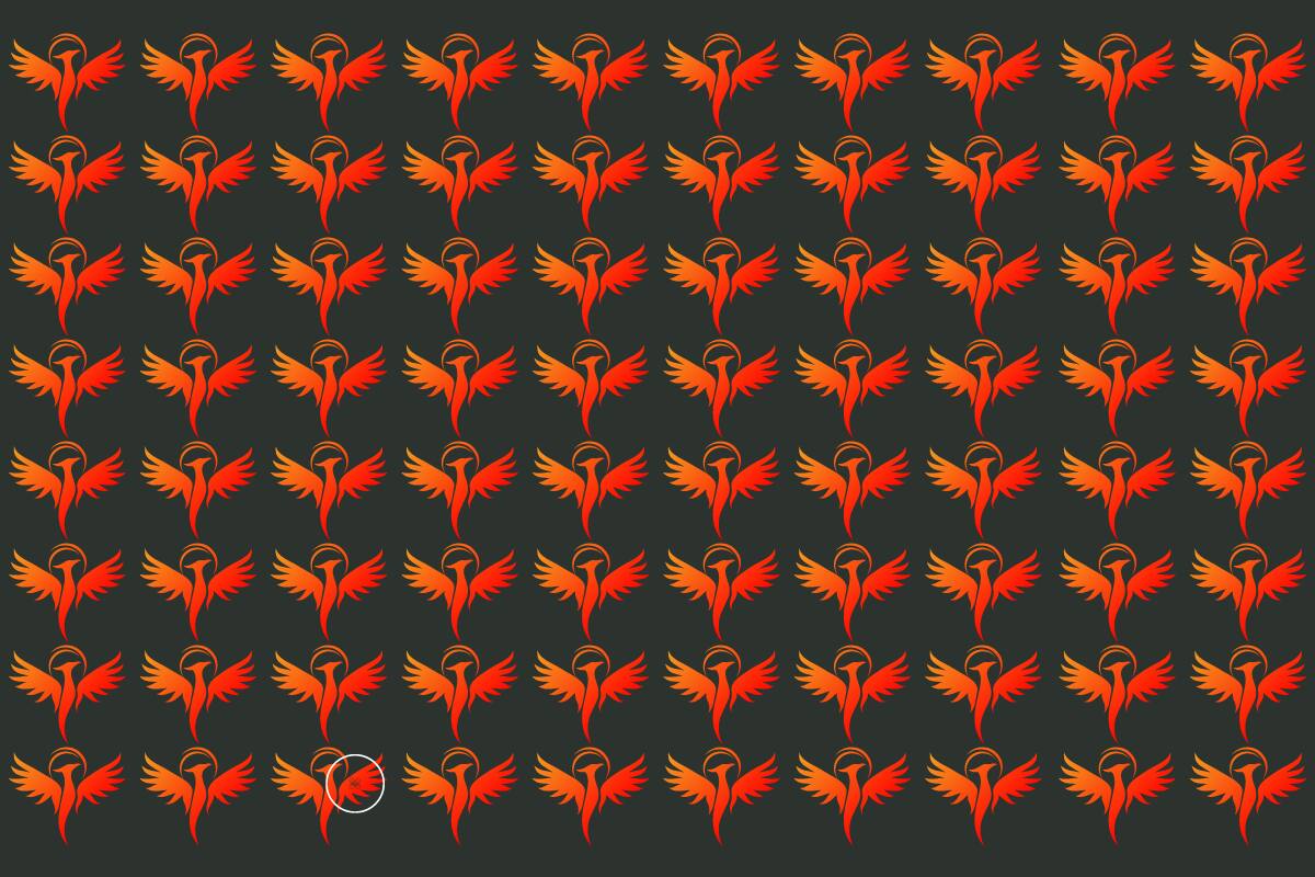 Aquí estaba el fénix herido.