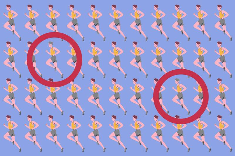 Resultado del test visual.