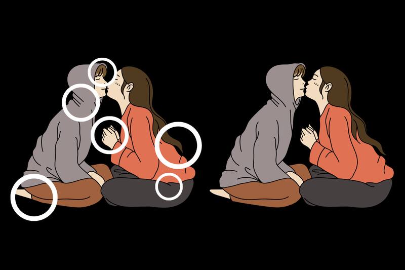 ¡Estas eran las 6 diferencias!