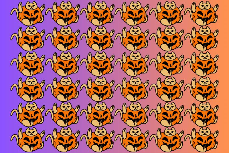 Intenta encontrar a los tres gatos diferentes en este test visual.