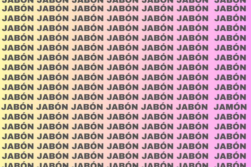 Encuentra la palabra oculta en el menor tiempo posible.