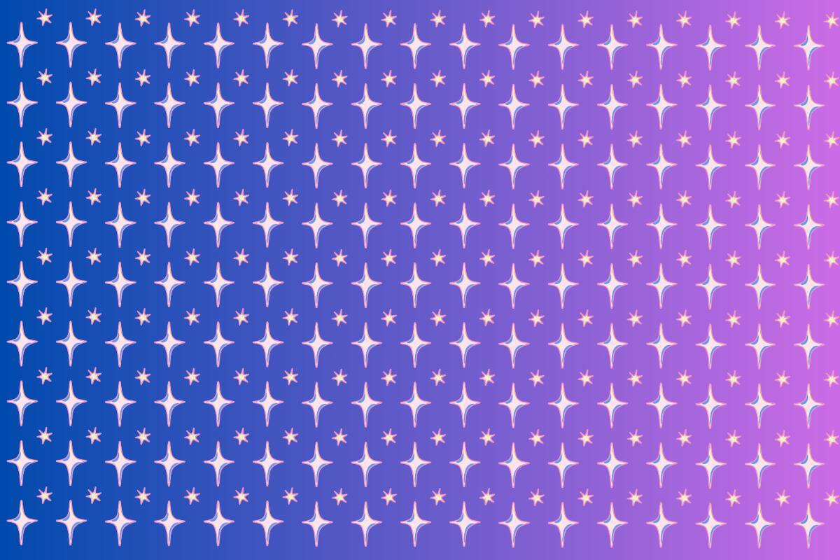 ¿Lograrás encontrar la estrella diferente en la imagen?