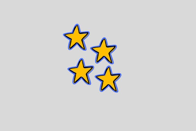 ¡Habían 4 estrellas!